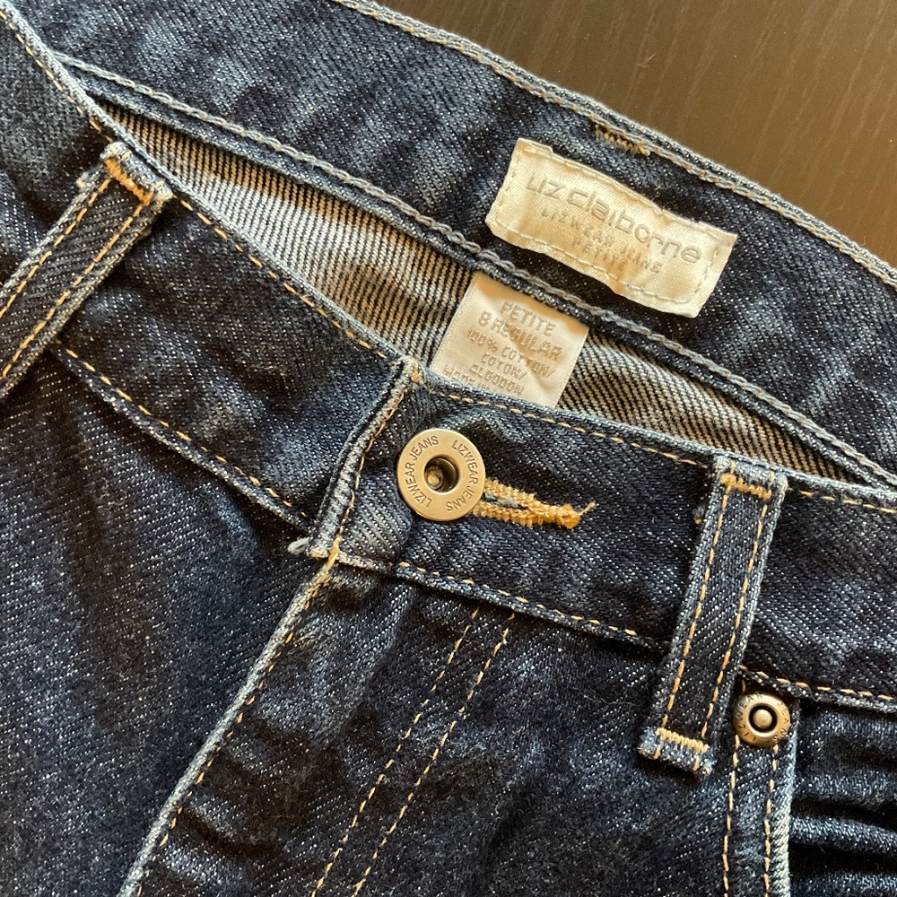 Liz Claiborne jeans - size 8 Petite